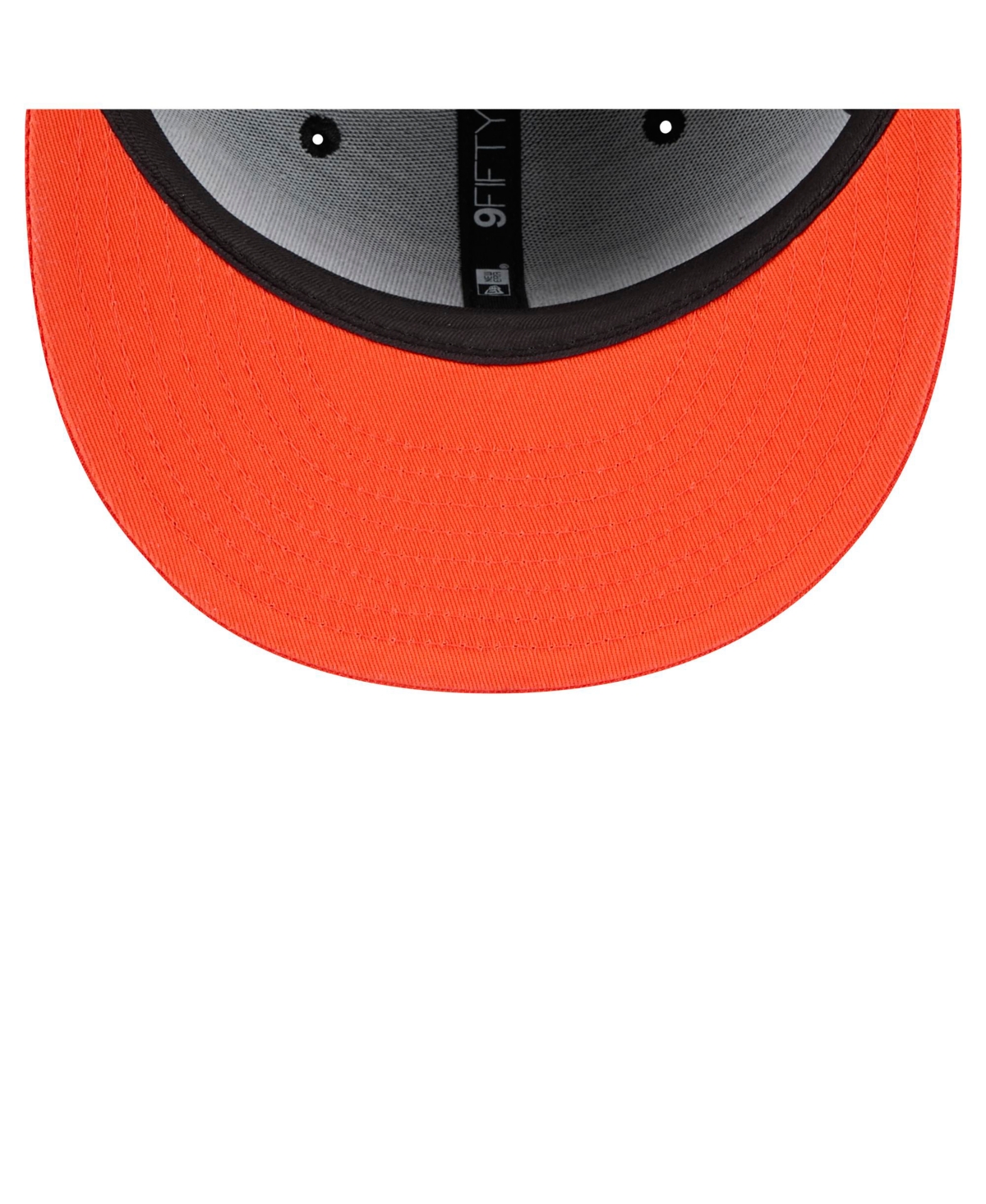 NEW ERA MEN'S BLACK SAN FRANCISCO GIANTS SPLATTER 9FIFTY SNAPBACK HAT 