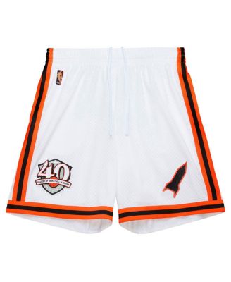 Men's White Denver Nuggets 2006/07 Replica Shorts
