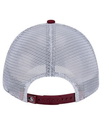 Men's Garnet Florida State Seminoles Trucker 9FORTY Adjustable Hat
