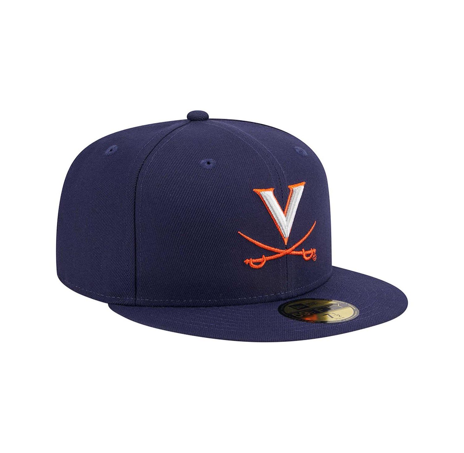 Men's Navy Virginia Cavaliers 59FIFTY Fitted Hat