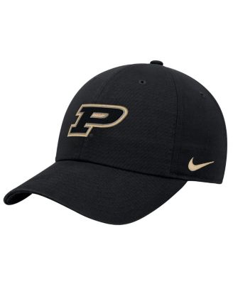 Nike - Men's Black Purdue Boilermakers Club Adjustable Hat
