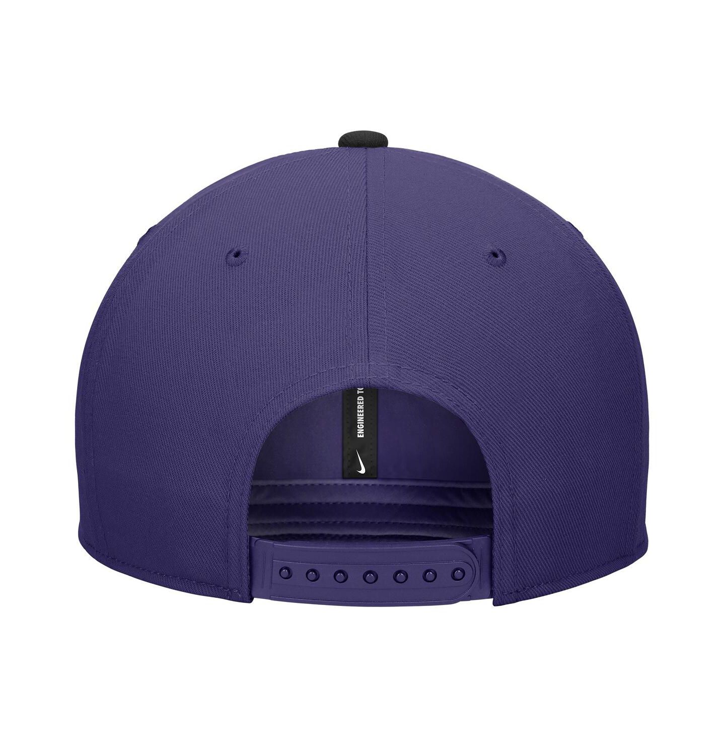 Мужская кепка Nike Purple Kansas State Wildcats Vintage Snapback Hat — фото 2