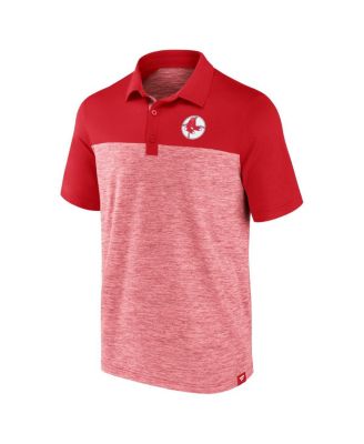Men's Red Boston Red Sox True Classics Avid Fan Brushed Polo Shirt