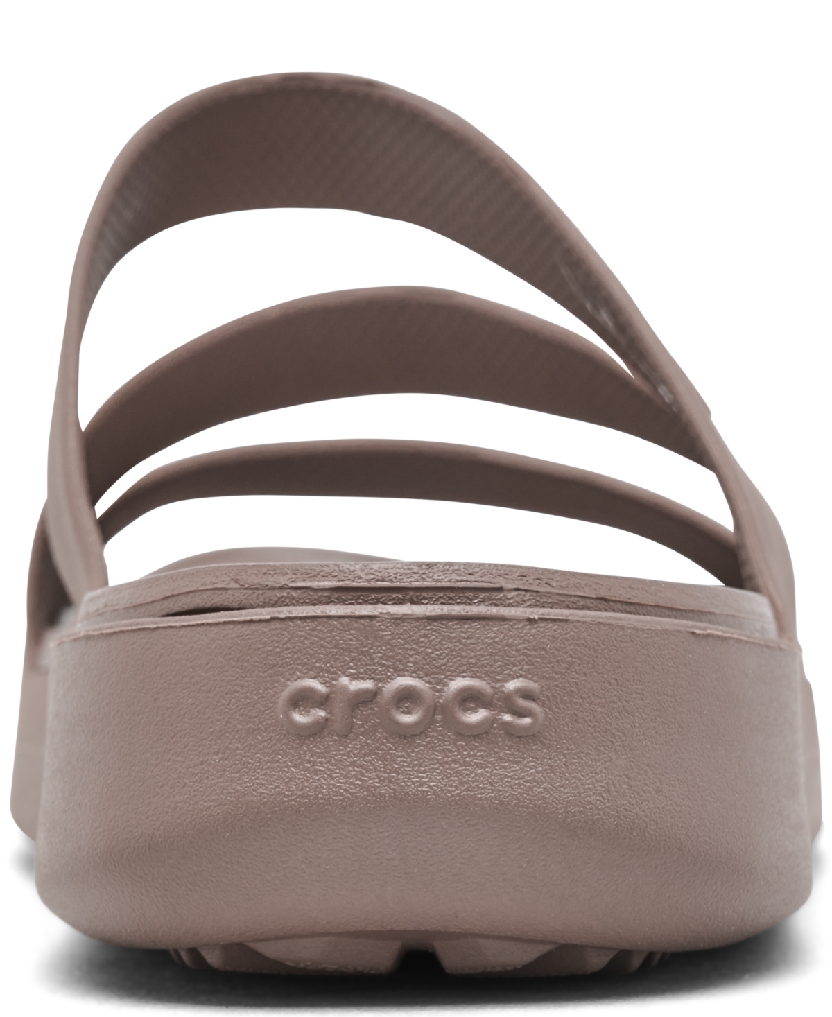 Crocs Women's Getaway Casual Strappy Sandals From Finish Line In Truffle