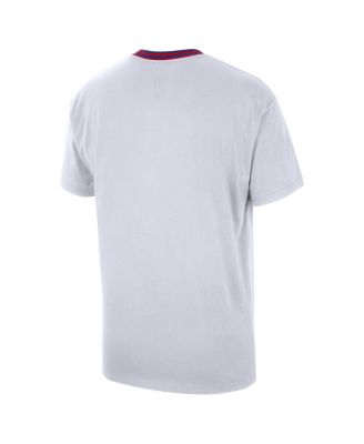 Men's White Sacramento Kings City Edition Courtside Premium T-Shirt