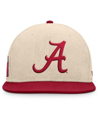 Men's Tan Alabama Crimson Tide Catcher Snapback Hat