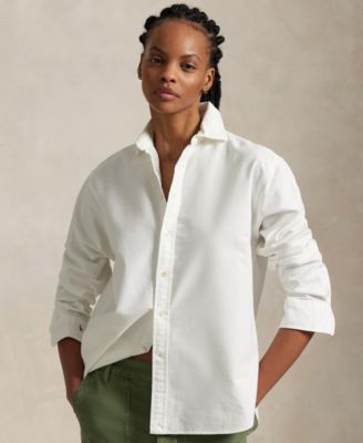 Polo Ralph Lauren - Women's Relaxed-Fit Oxford Shirt