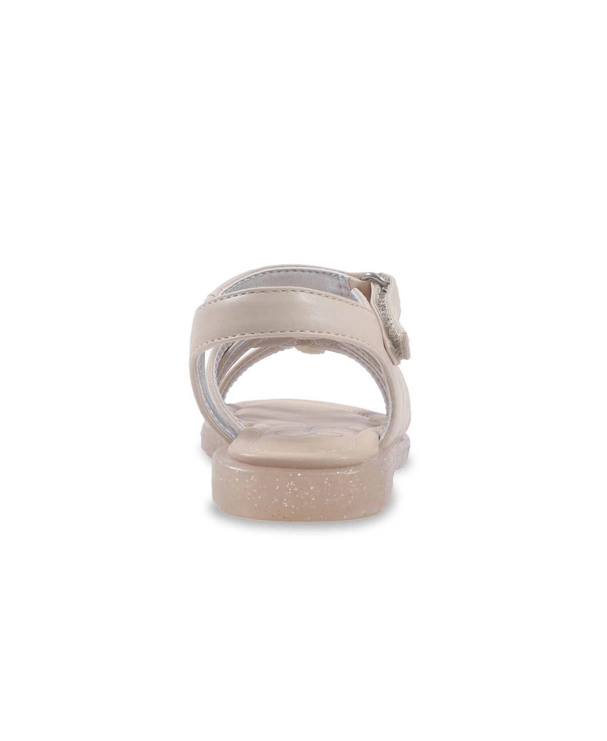 JESSICA SIMPSON LITTLE AND BIG GIRLS GEORGIE ALESSA ALMOND-TOE SANDAL 