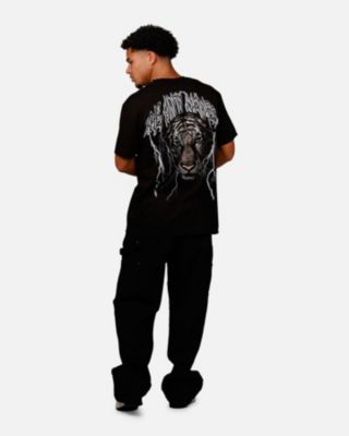 Men's Tiger T-Shirt, XL, Black