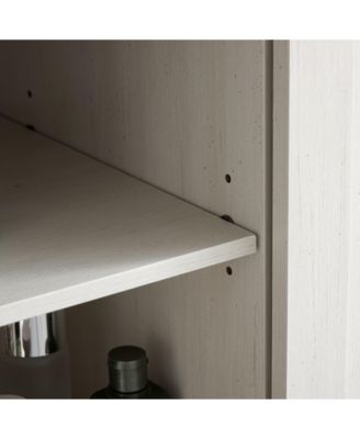 5 Drawers Dresser w/Sliding Barn Door, Farmhouse Modern Tall Dresser 5 Chest of Drawers