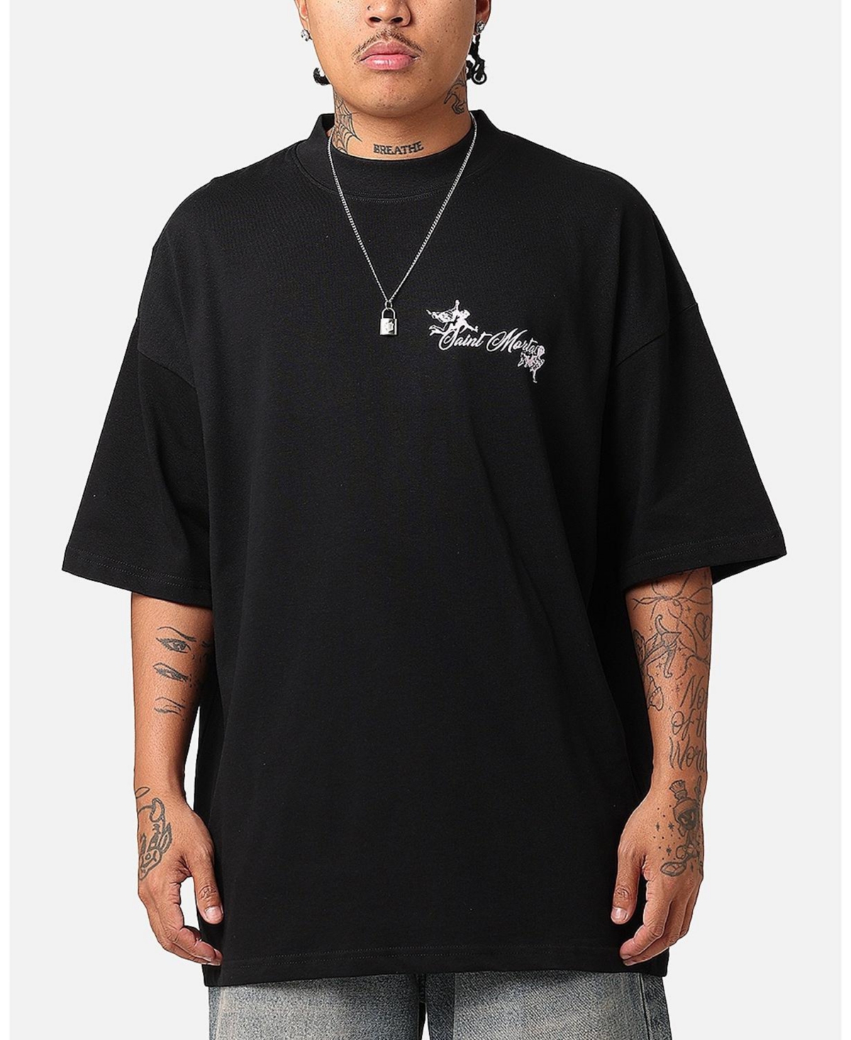Men's Divine Living T-Shirt - Black