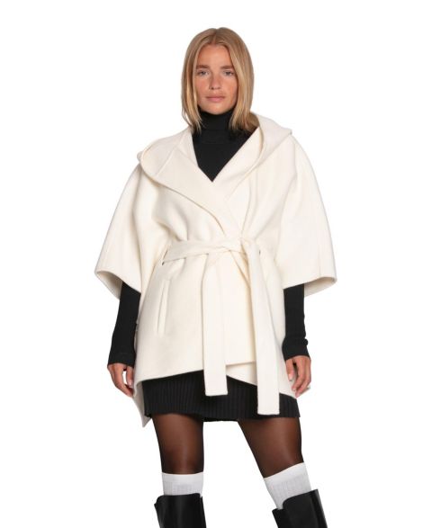 Женские куртки Belle & Bloom Belle and Bloom Jacksons Landing Wool Blend Cape Coat