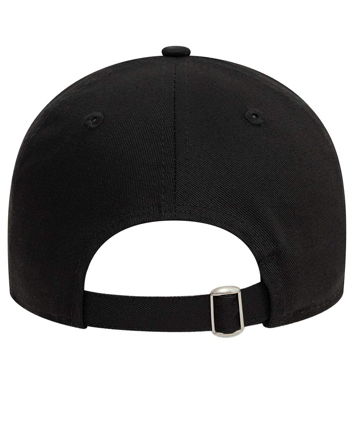 New Era Big Boys And Girls Black Newcastle United Core 9forty Adjustable Hat In Black