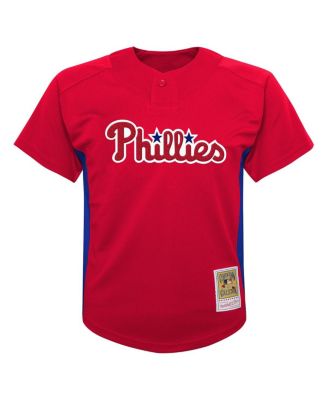 Preschool Roy Halladay Red Philadelphia Phillies Cooperstown Collection Mesh Batting Practice Jersey