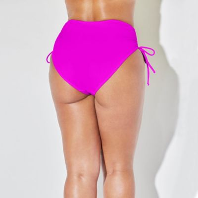 Women's Virtuoso Ruched Side Tie Bikini Bottom