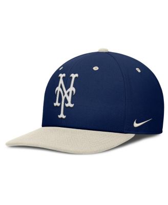 Nike - Men's Navy/Cream New York Mets Pro Performance Snapback Hat