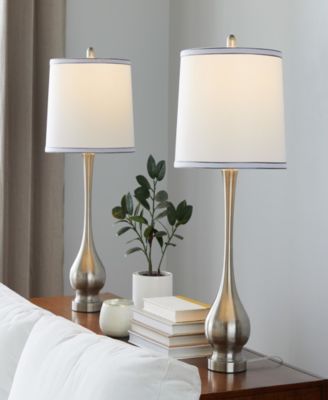 Cairo 28.75" Metal Table Lamp, Set of 2
