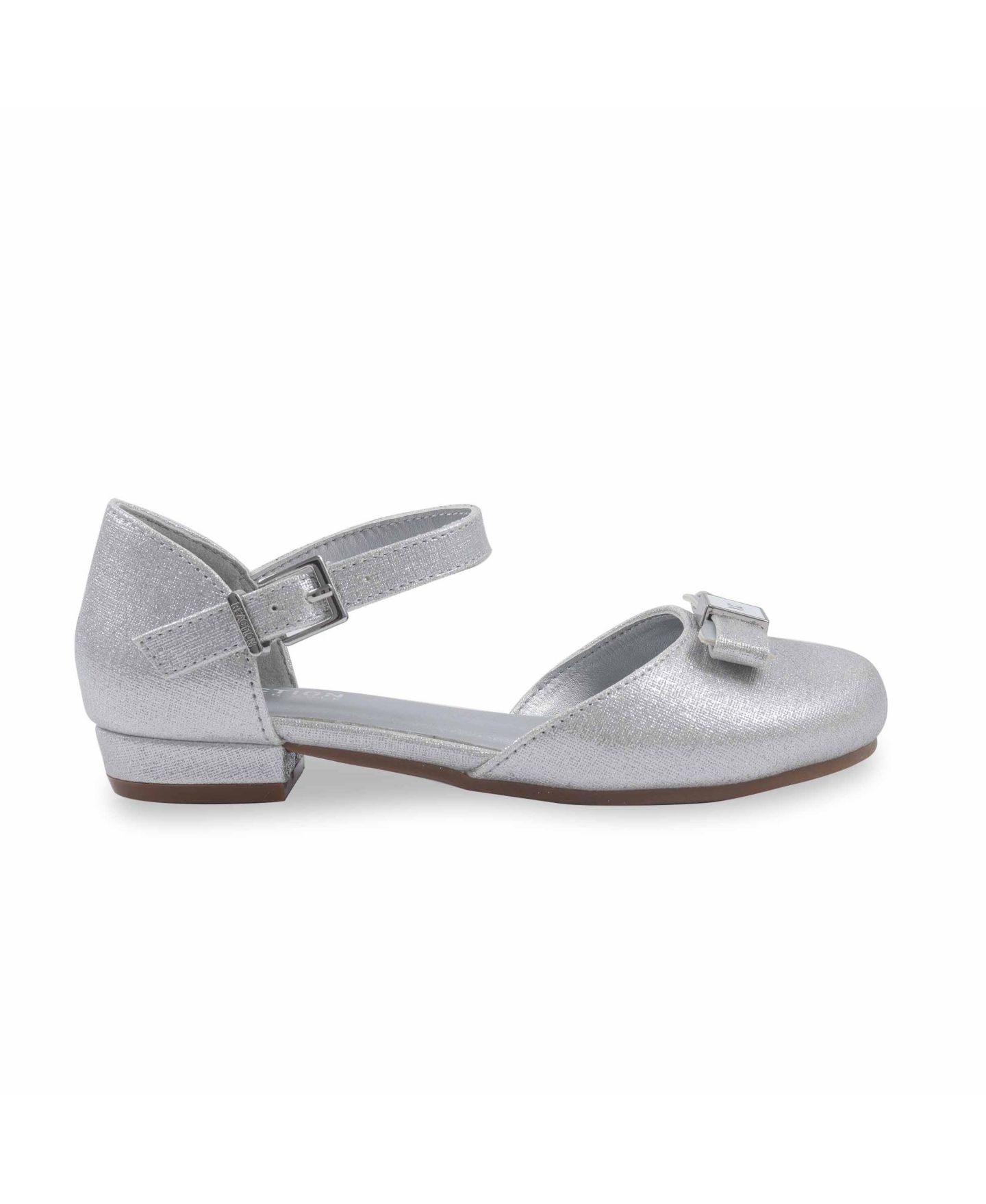 Детские туфли Мэри Джейн Kenneth Cole Reaction Bella Candace без каблука, цвет: Серебряный — фото 2