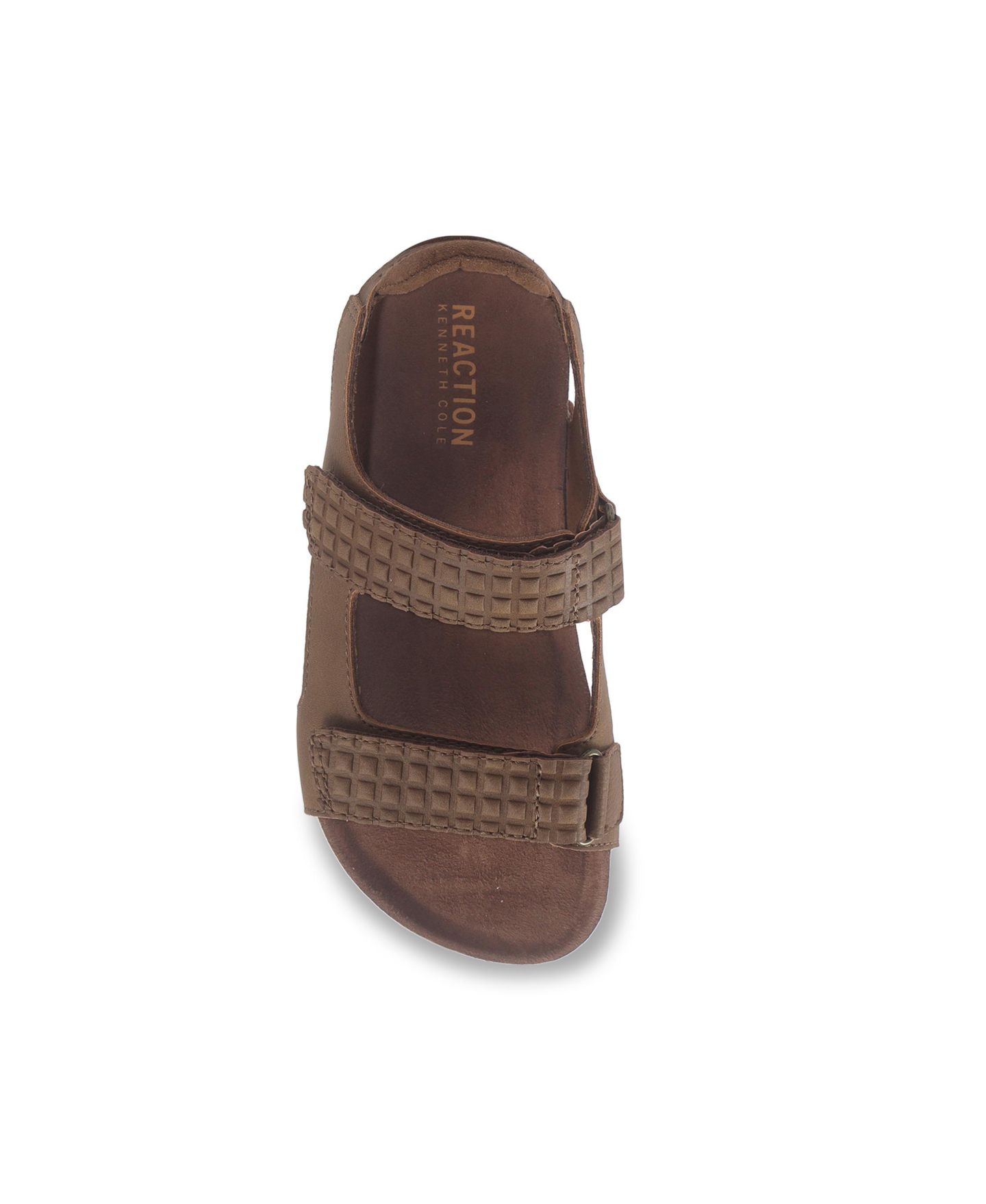 Сандалии Kenneth Cole Reaction Silas Betzalel Double-Strap Sandals для мальчиков, цвет: Коньячный — фото 5