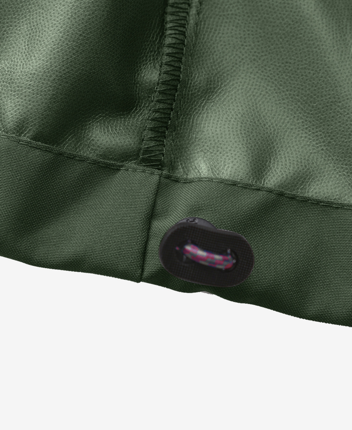 Hawke & Co. Men's All-season Lightweight Stretch Hooded Rain Jacket In Black Forest