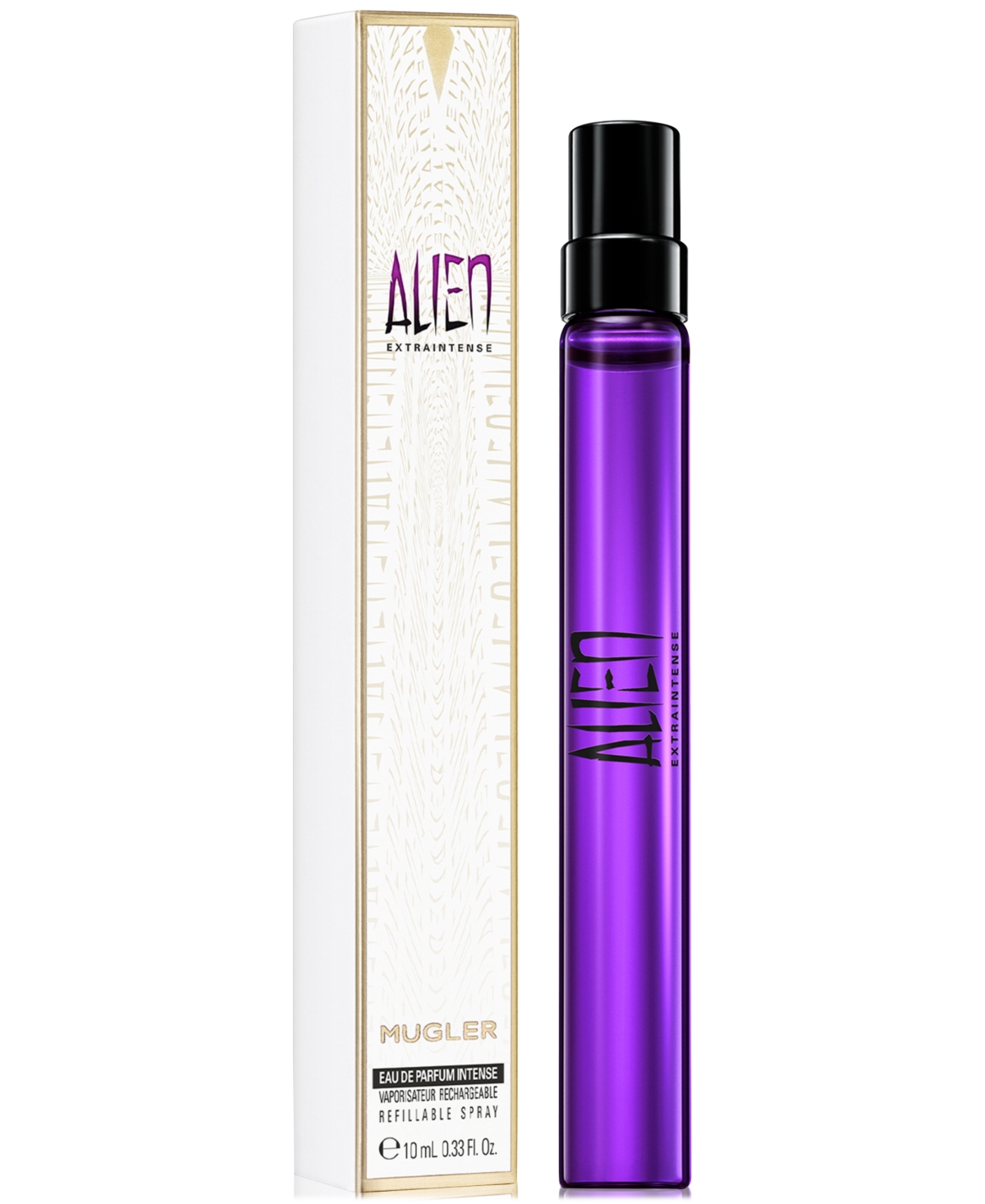 MUGLER ALIEN EXTRAINTENSE EAU DE PARFUM INTENSE TRAVEL SPRAY, 0.33 OZ. 