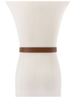 25mm Double Ring Leather Belt