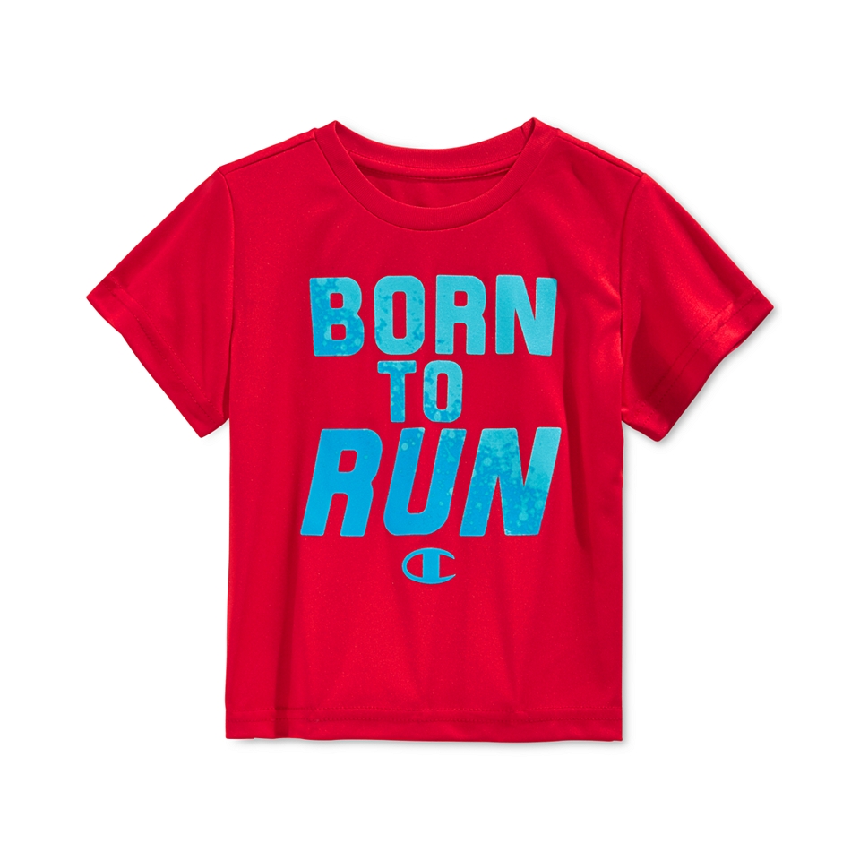 Champion Baby Boys Short Sleeve Born to Run T Shirt   Shirts & Tees