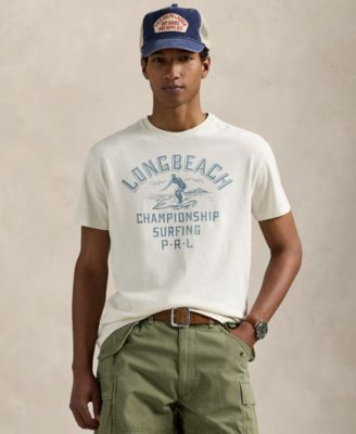 Polo Ralph Lauren - Men's Classic-Fit Jersey Graphic T-Shirt