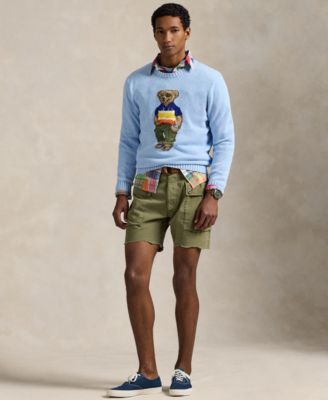 Men's Polo Bear Cotton Sweater