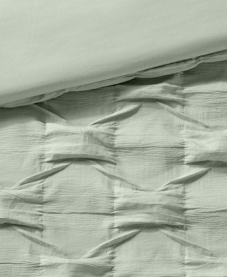 Bailey Diamond Pucker Woven 3-Pc. Comforter Set, Twin/Twin XL