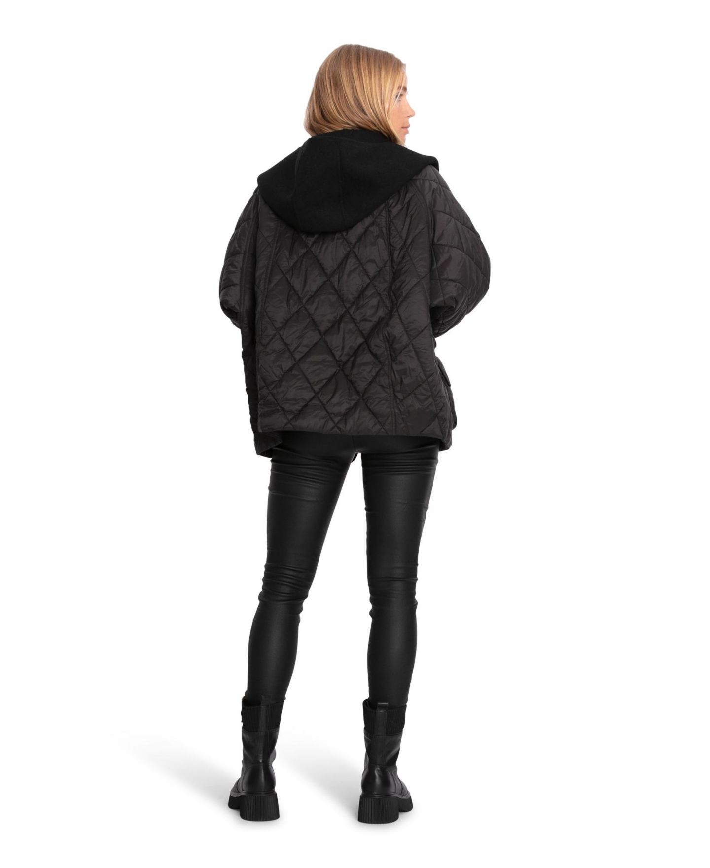 Женская куртка Belle & Bloom Only You Quilted Utility, цвет: Чёрный — фото 5