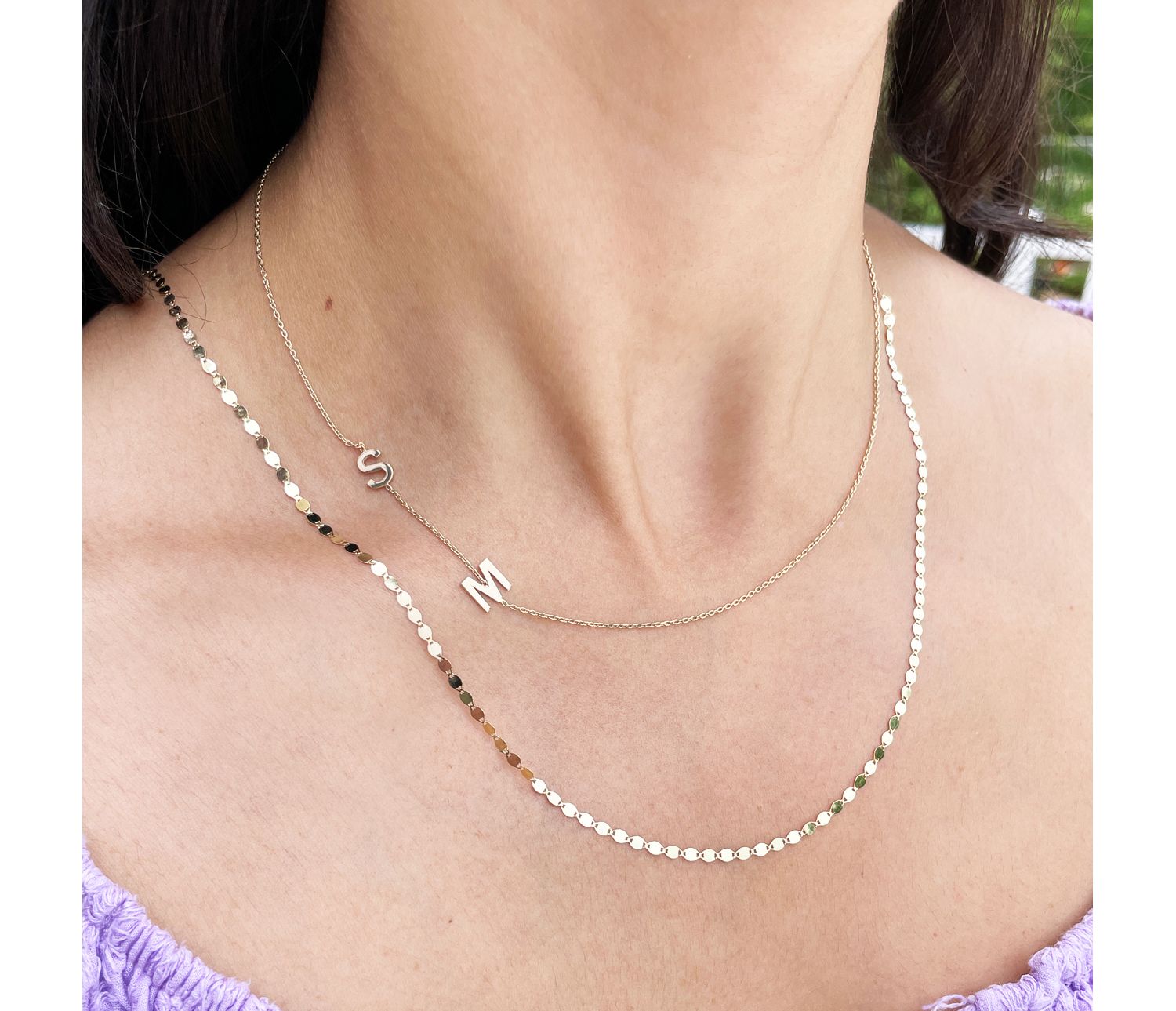 Disco Link Chain Necklace