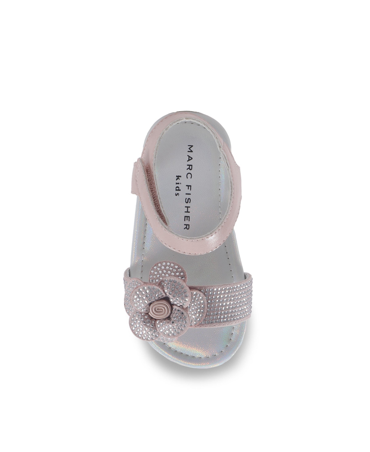Marc Fisher Little And Big Girls Apple Amber Sandal In Blush