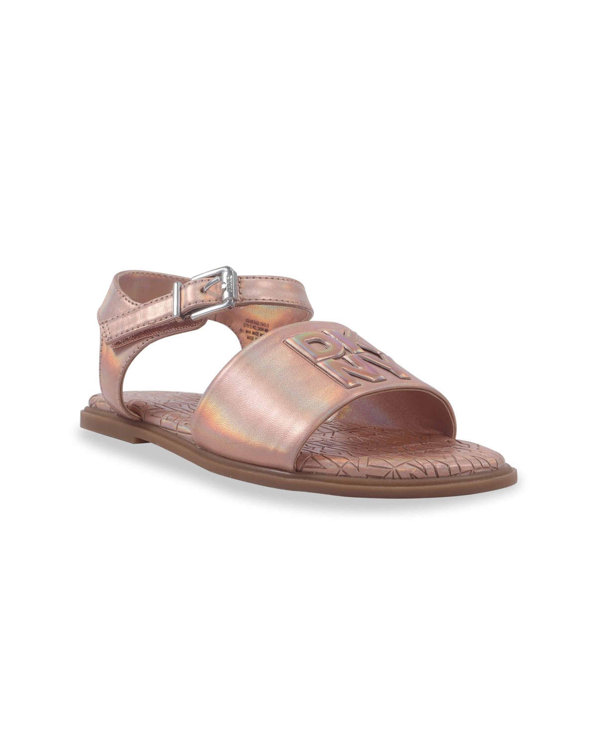Dkny Little And Big Girls Val Alexandria Sandal In Taupe