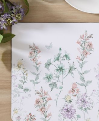 Wild Meadow Cork Placemats Set of 4, 16" x 12"