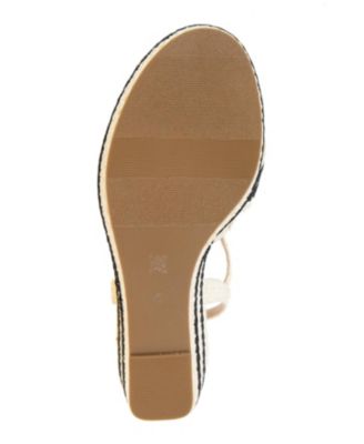 Women's Elo Buckle Detail Wedge Sandals