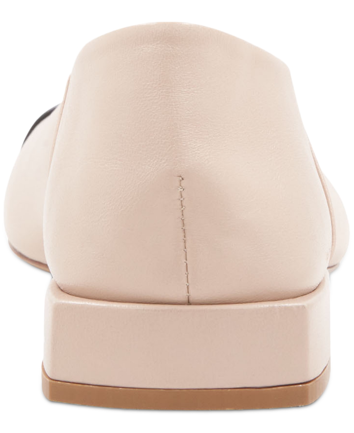 Bruno Magli Patria Square Toe Flat In Sand,black