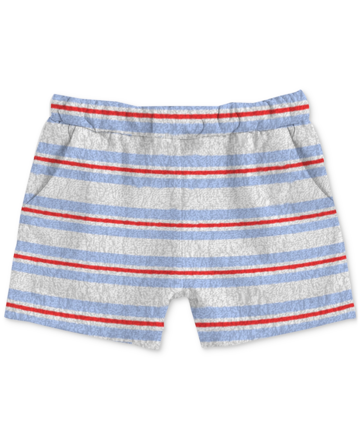 Disney Baby Boys 2-pc. Mickey Mouse Stripe Hoodie & Shorts Set