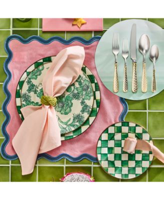 Emerald English Garden Dinner Plate