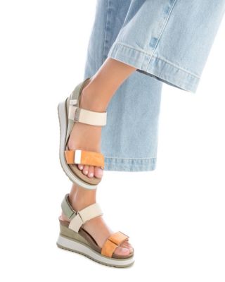 Women's Wedge Double Strap Sandals