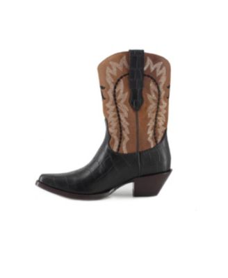 Bianca Leather Cowgirl Boots - Stylish & Comfortable by Buck & Brana