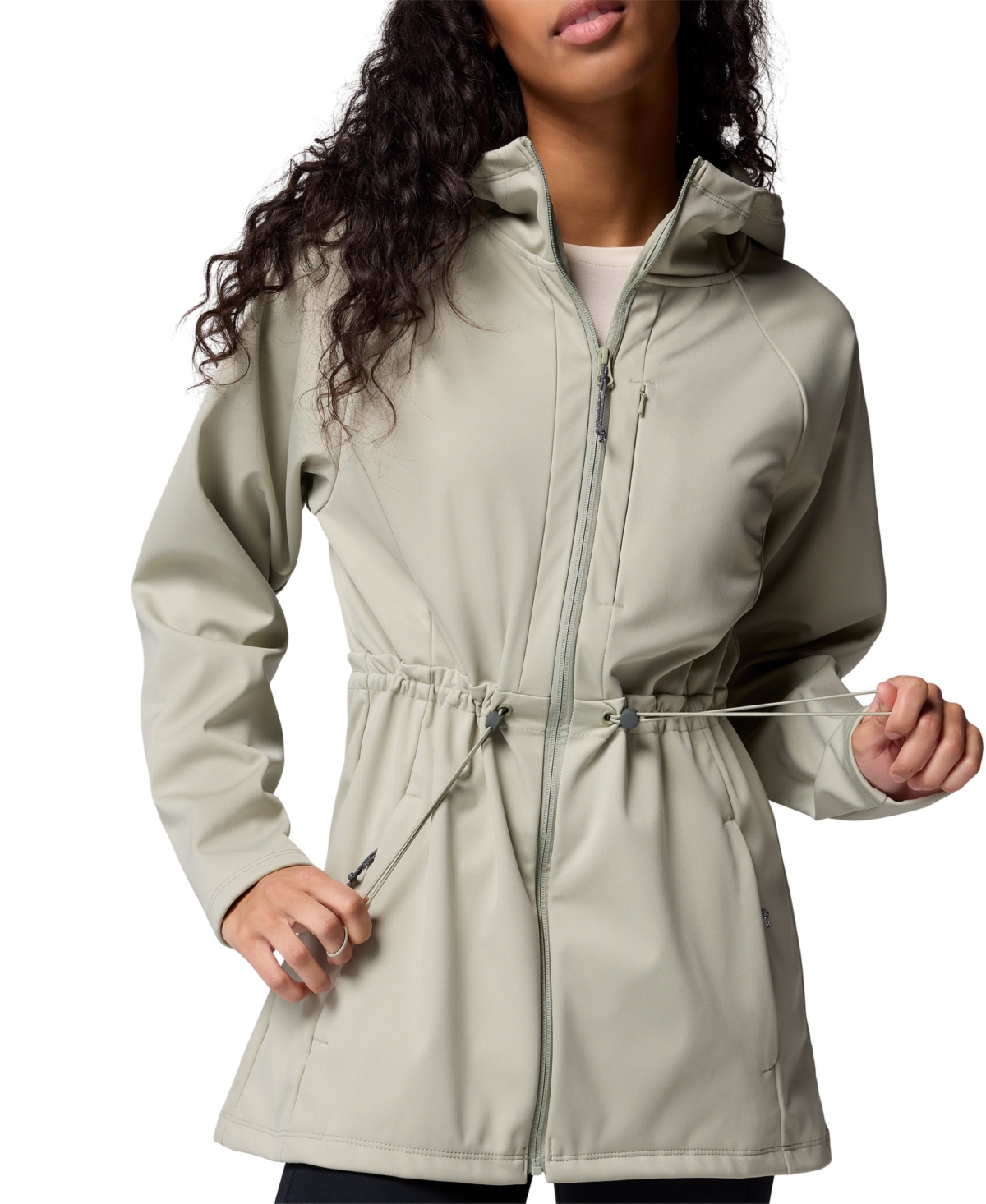 COLUMBIA WOMEN'S FLORA PARK II SOFTSHELL JACKET 