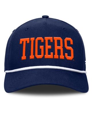 Men's Navy Auburn Tigers Foul Ball Rope Adjustable Hat