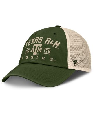 Fanatics - Men's  Olive Texas A&M Aggies OHT Military Appreciation Frontier Trucker Adjustable Hat