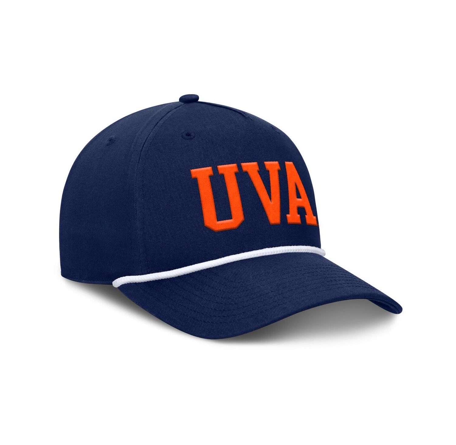 Men's Navy Virginia Cavaliers Foul Ball Rope Adjustable Hat