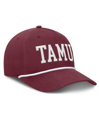 Men's Maroon Texas A&M Aggies Foul Ball Rope Adjustable Hat