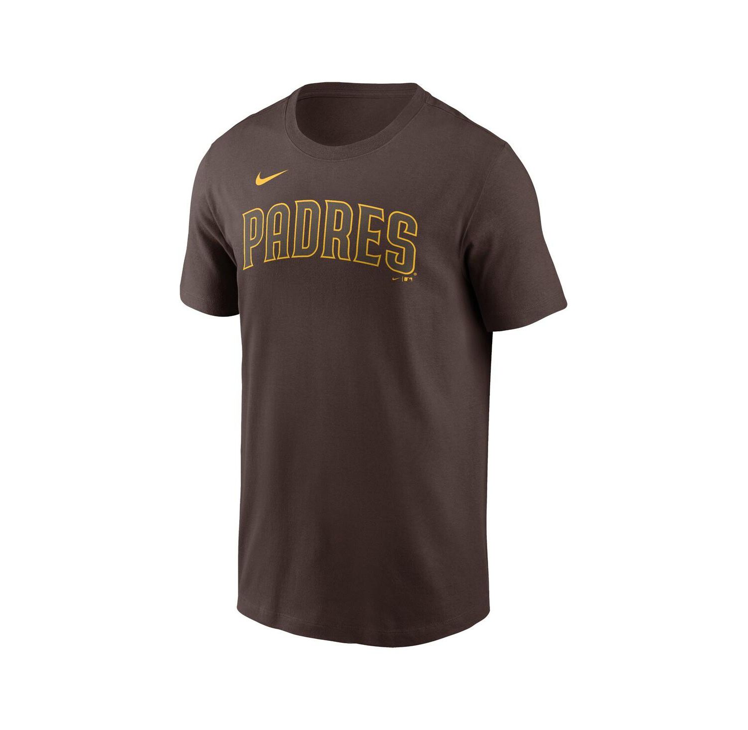 Men's Jackson Merrill Brown San Diego Padres Fuse Name & Number T-Shirt