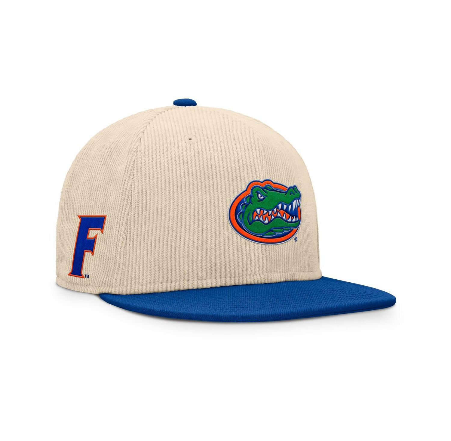 Men's Tan Florida Gators Catcher Snapback Hat