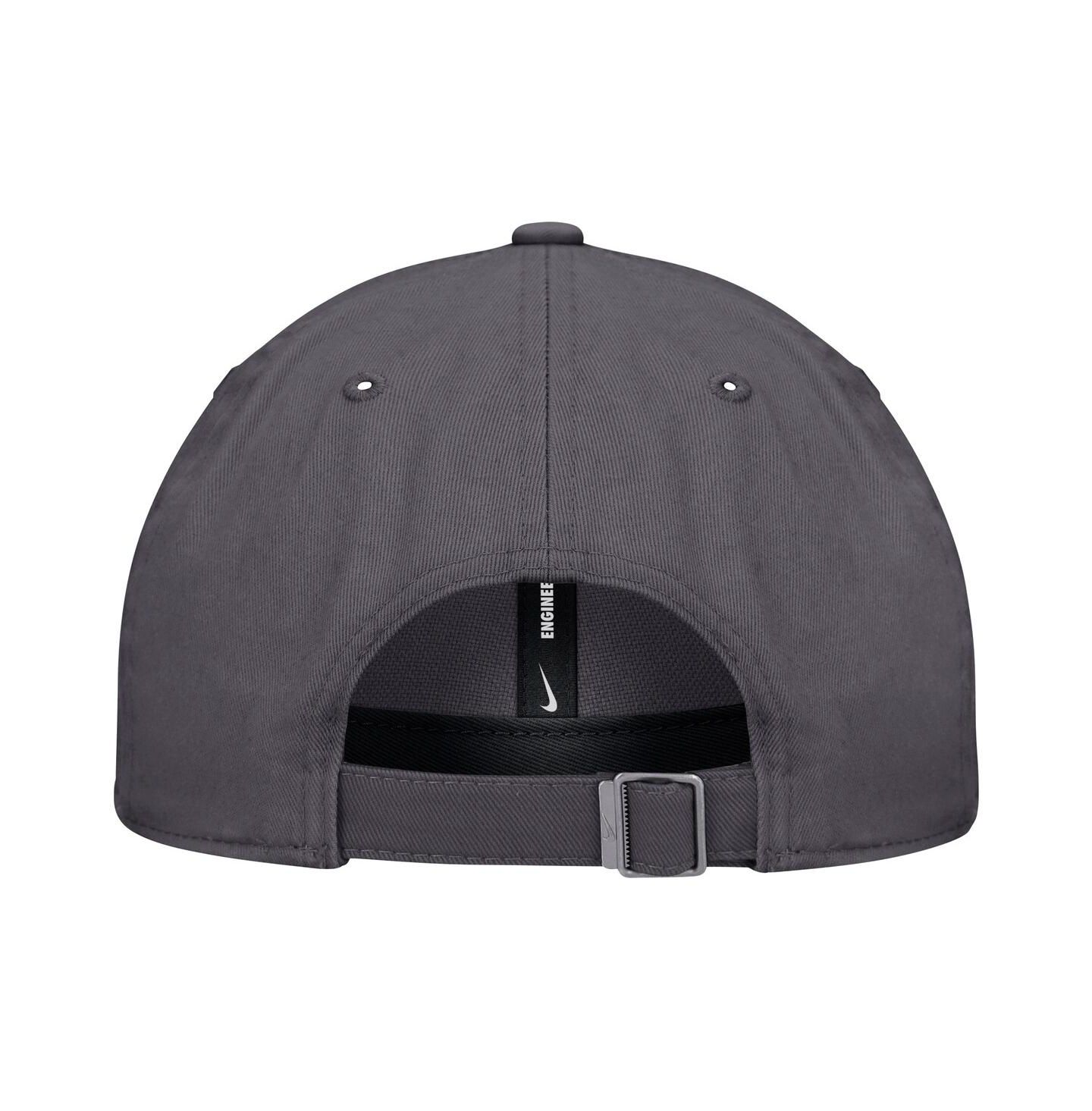Мужская кепка Nike Gray Miami Marlins Club Adjustable Hat — фото 3