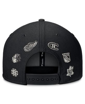 Men's Gray Original 6 Henley Snapback Hat